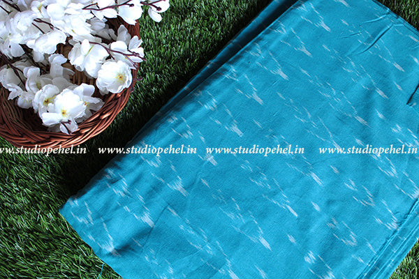 Ikkat Fabric blue