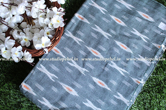 Ikkat Fabric - mint