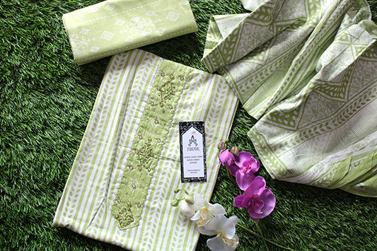 Dailywear Lush Green Salwar