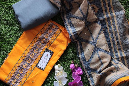 Yellow Undertone Salwar Kameez Set