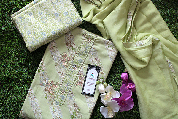 Pastel Green Salwar Set