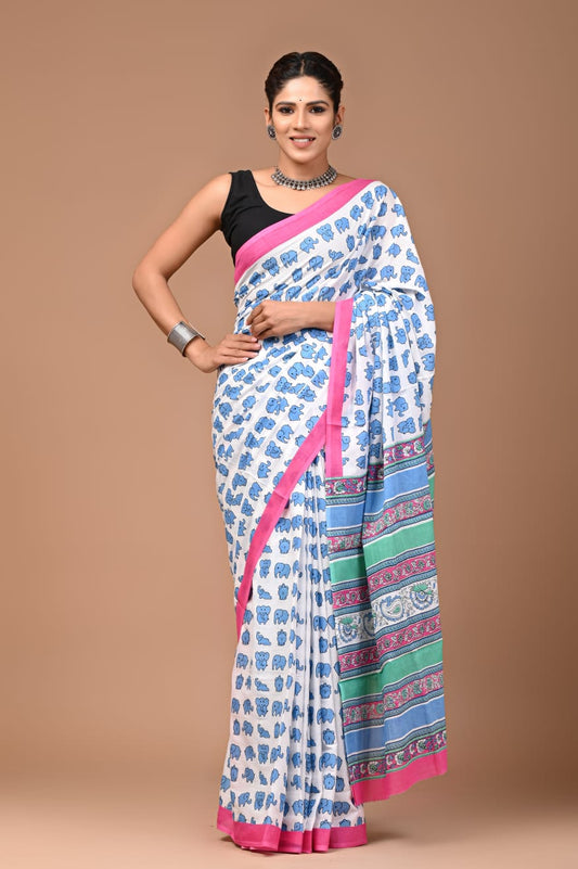 Aura Cotton Saree
