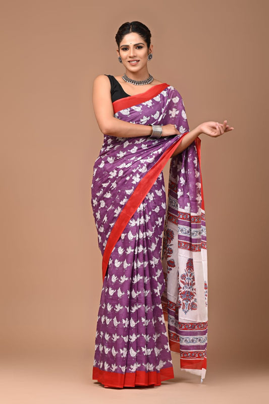 Timber Cotton Saree
