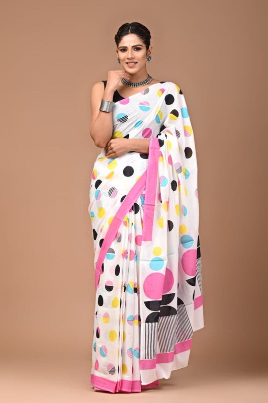 Dreamy Polka Saree