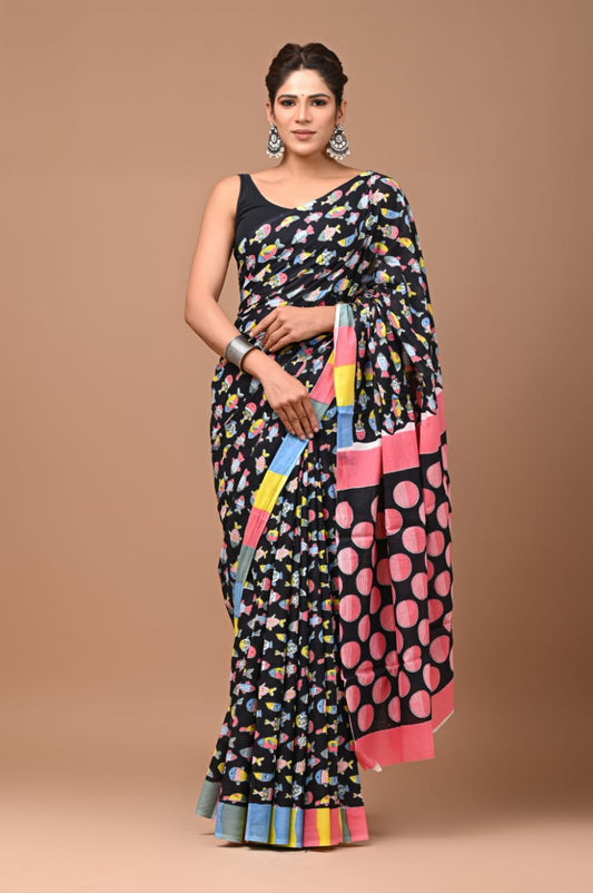 Jane Cotton Saree