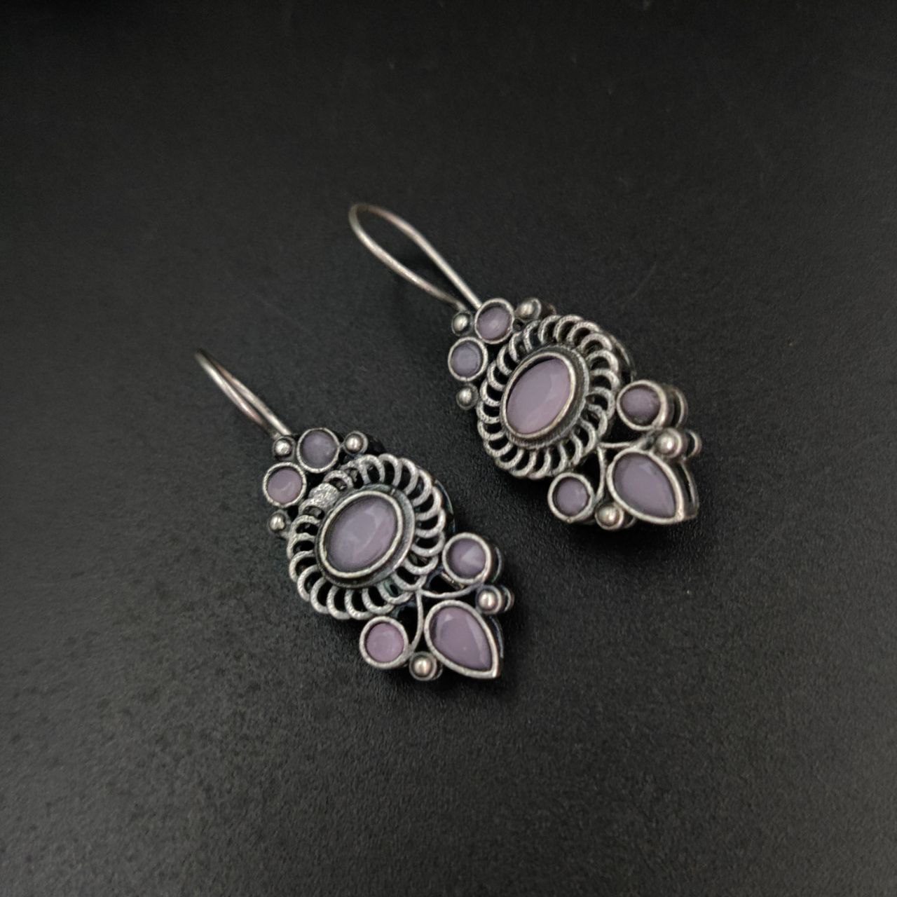 Silver Earrings - Janvi