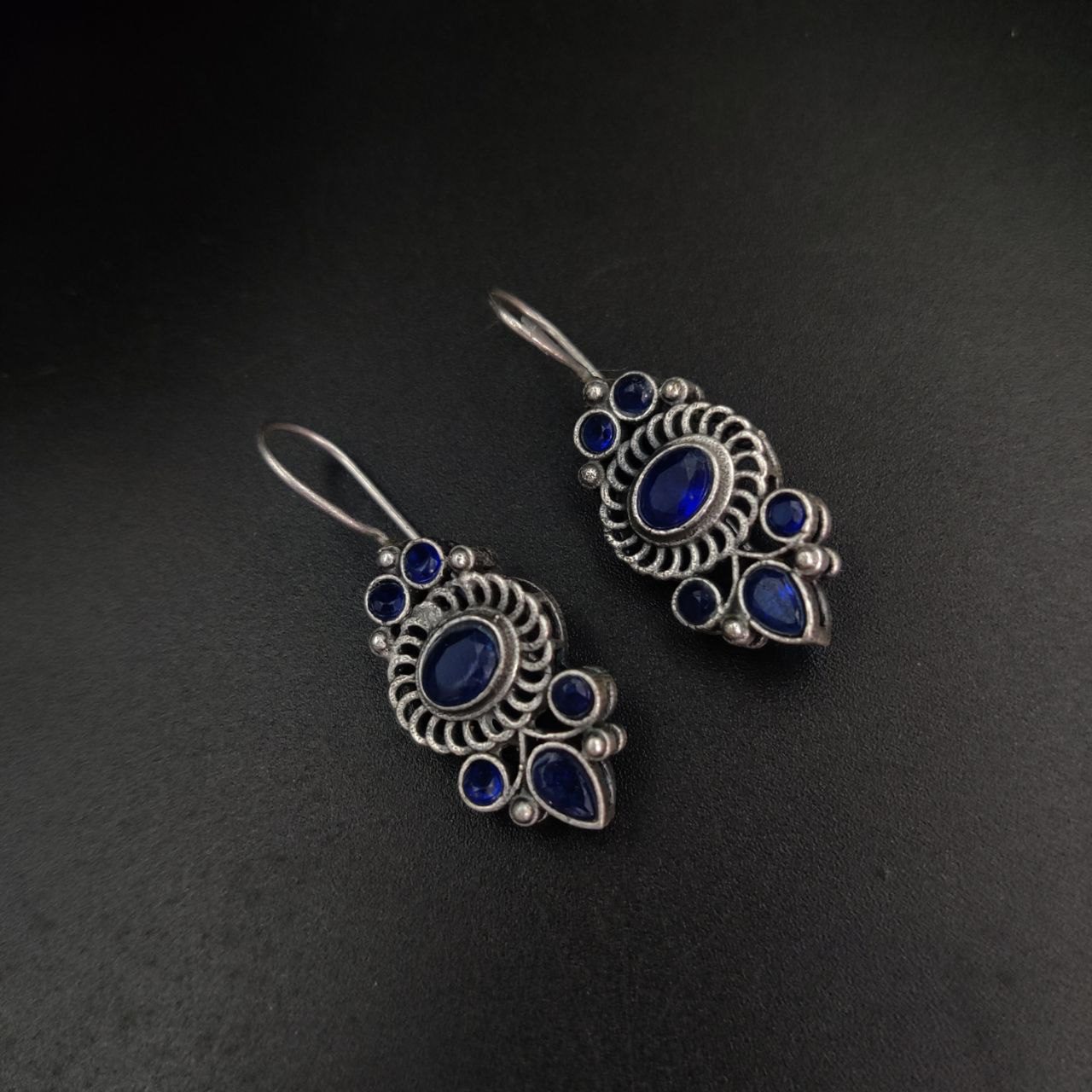 Silver Earrings - Janvi