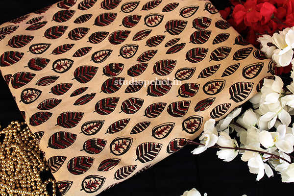 Dreamy leaves cotton fabric