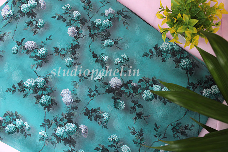 Floral Running Fabric - Sakura