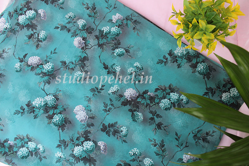 Floral Running Fabric - Sakura