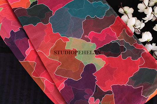 Rainbow palette fabric