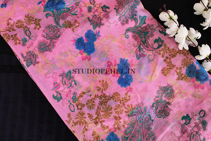 Pink Floral Fabric