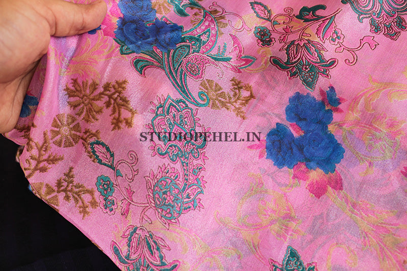 Pink Floral Fabric