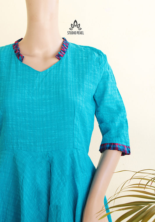 Blue south cotton dress