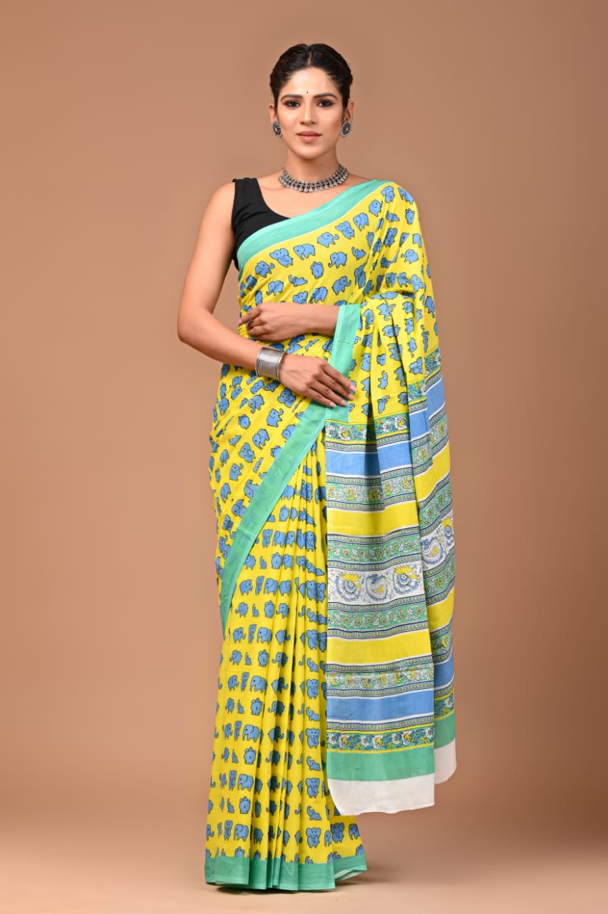 Soft Cotton Sarees - ghamini