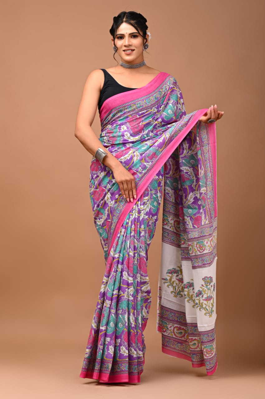 Soft Cotton Sarees - Tango Mini