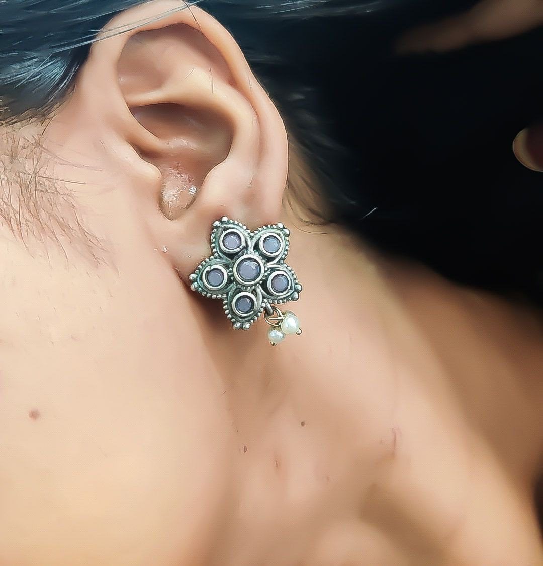 Silver Earrings - Phool