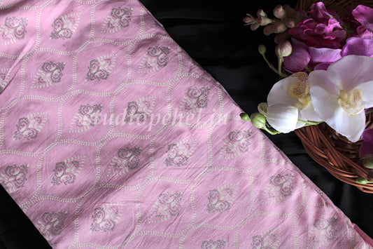 Pink Damask Fabric