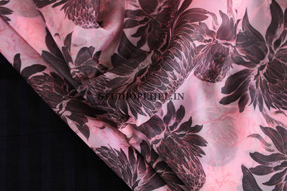 Palm springs peach pink fabric