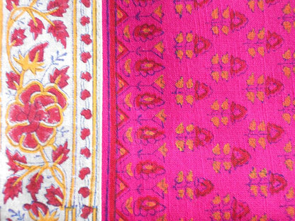 Ruhi pink printed cotton salwar set - STUDIO PEHEL 