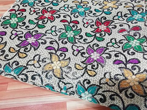 Multi floral jaquard fabric - STUDIO PEHEL 
